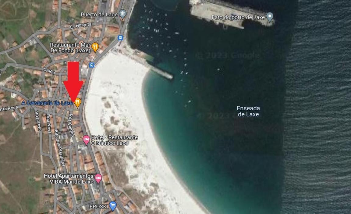 Apartamento En Playa De Laxe Exteriér fotografie
